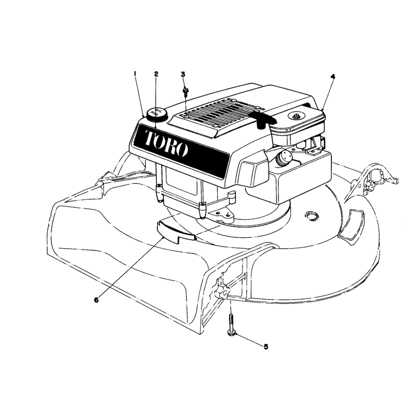 Engine Assembly Model 16360 and 16370