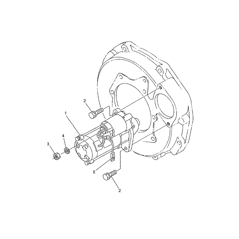 Starter Installation Assembly