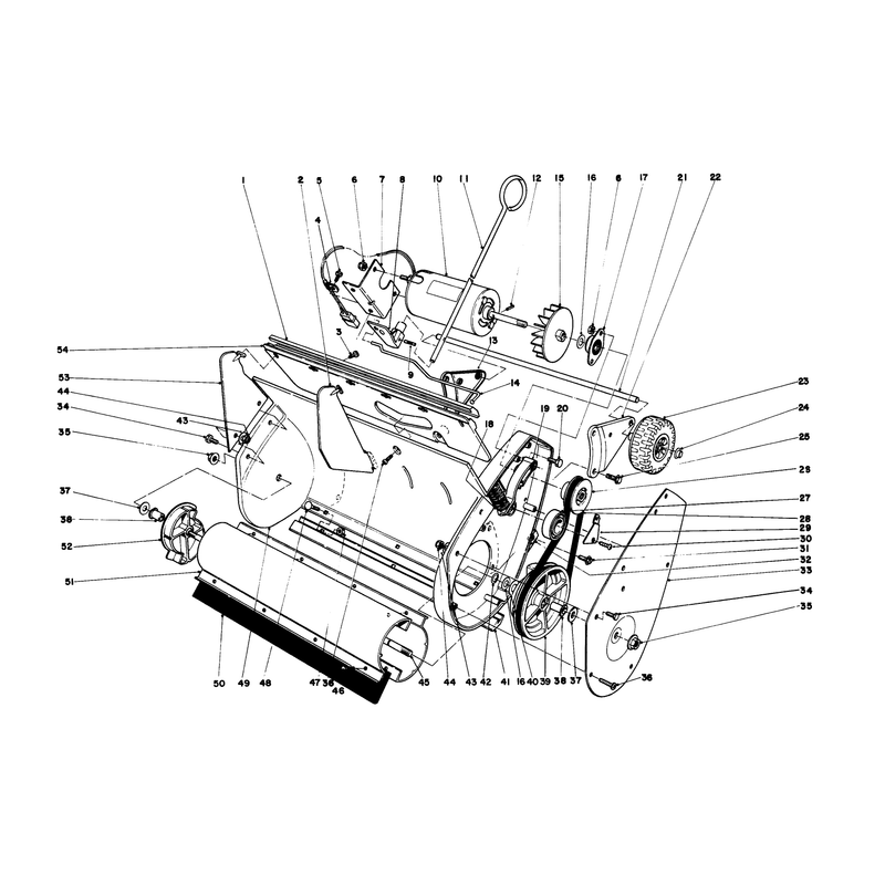 Lower Main Frame Assembly