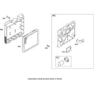 Air Cleaner Assembly Briggs and Stratton 126T07-0204-E1