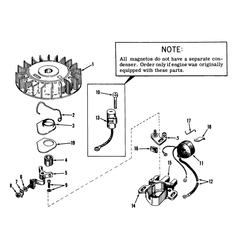 Magneto No 610689