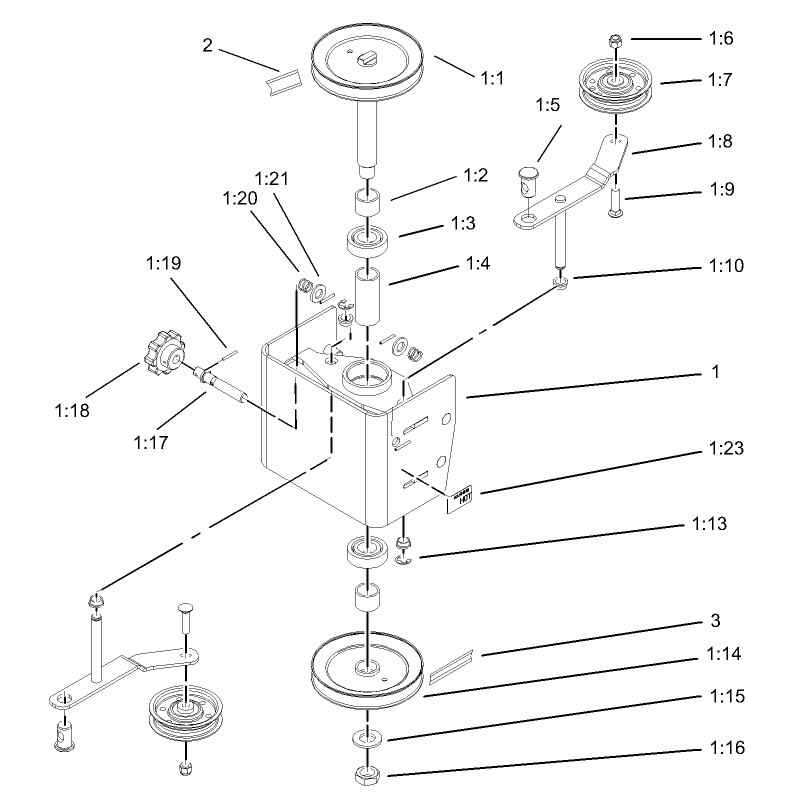 Pulley Box Assembly