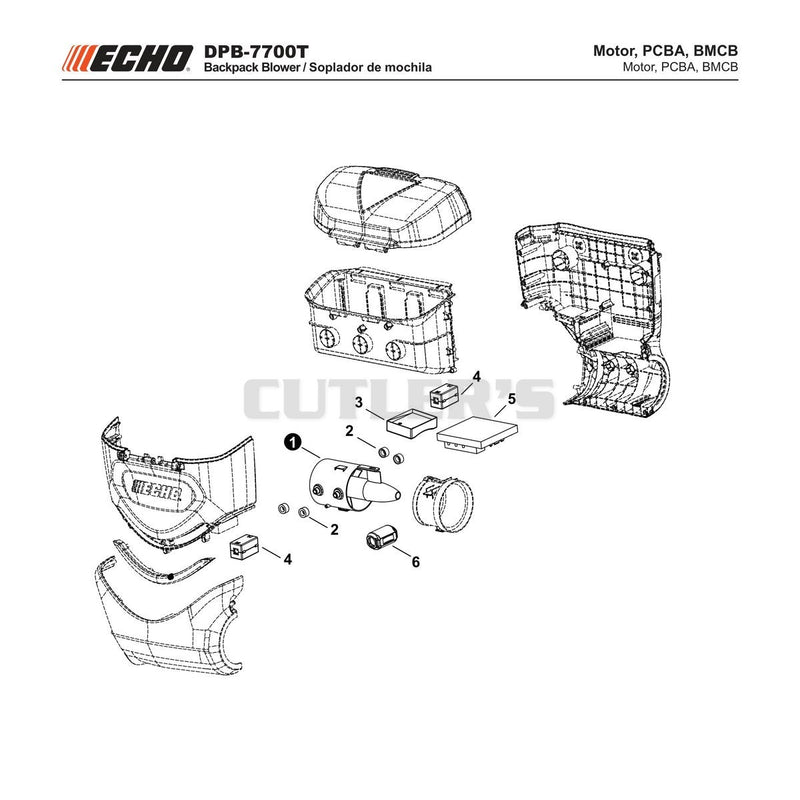 Motor, PCBA, BMCB