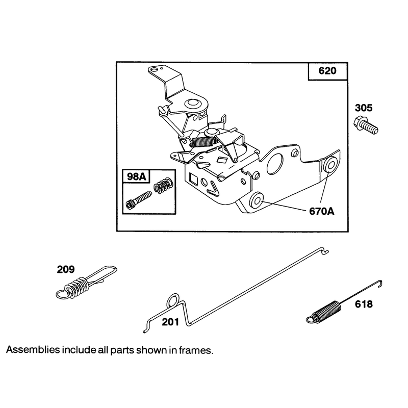 Engine Briggs and Stratton Model 122702-3171-01