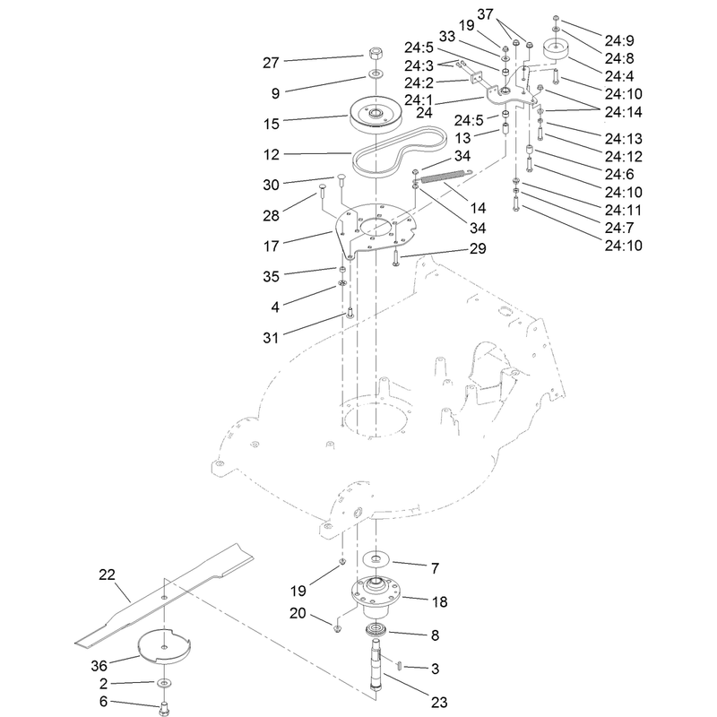 Blade Drive Assembly