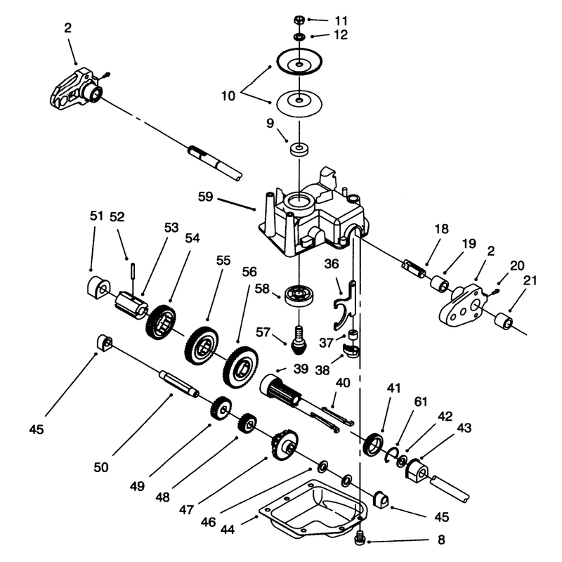 Gear Case Assembly