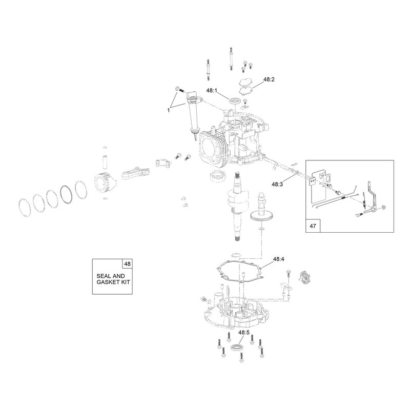 Dipstick and Gasket Assembly
