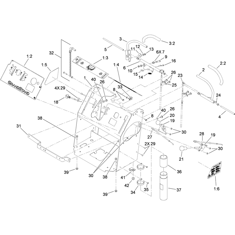 Upper Control and Tower Assembly