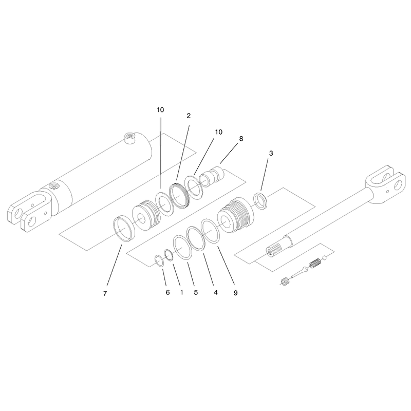 Hydraulic Cylinder No 100-4163