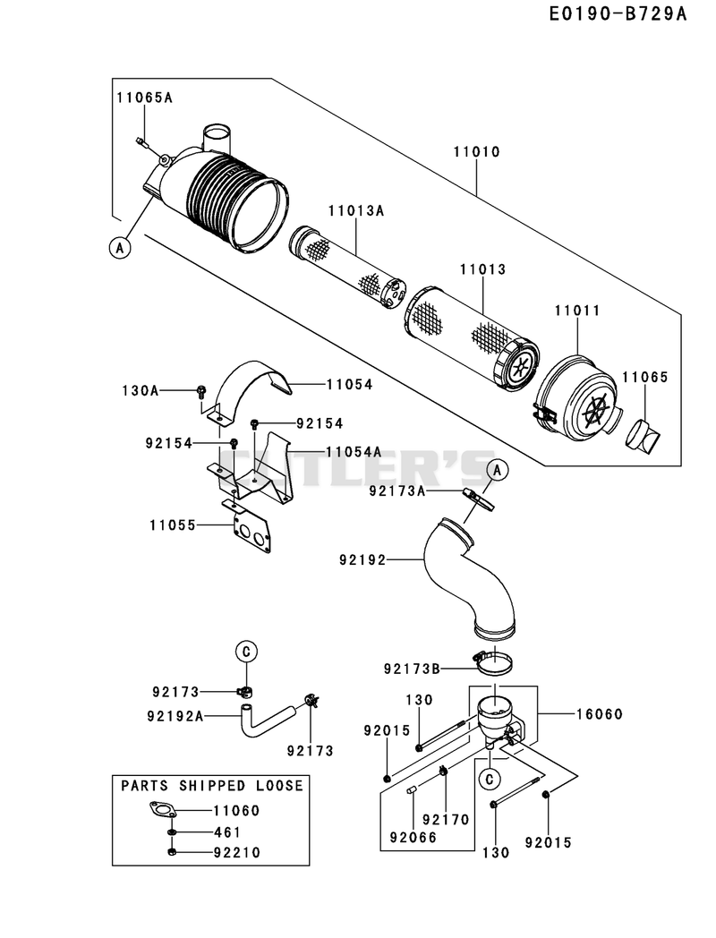 AIR-FILTER/MUFFLER