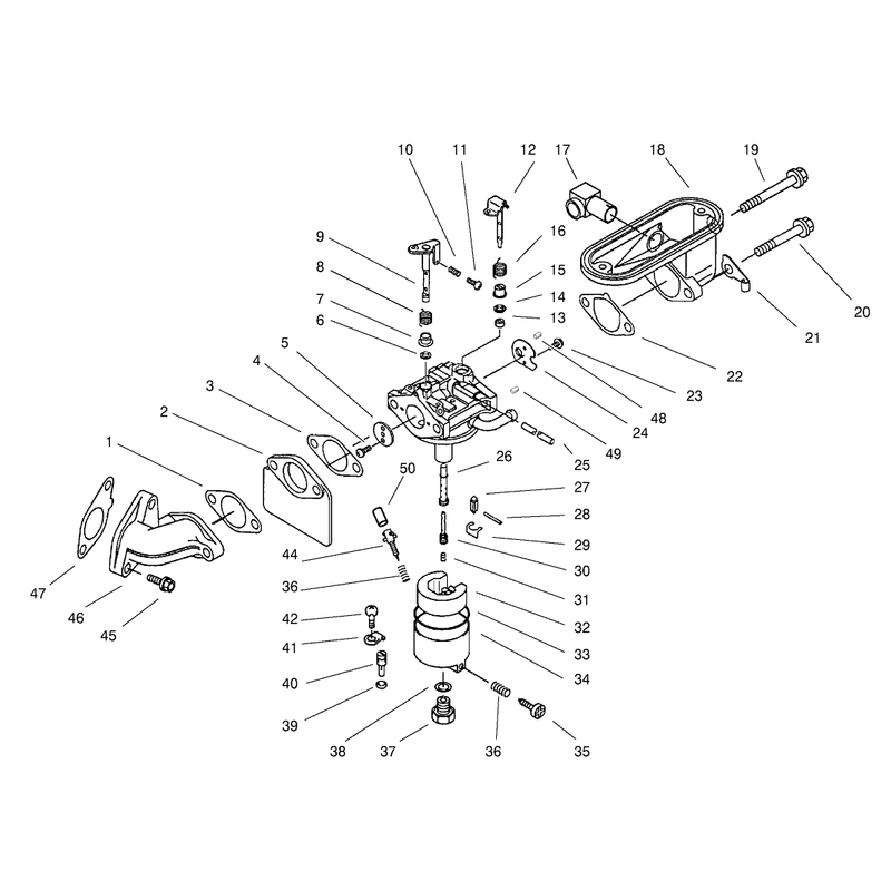 Carburetor Kawasaki FB460V-MS14
