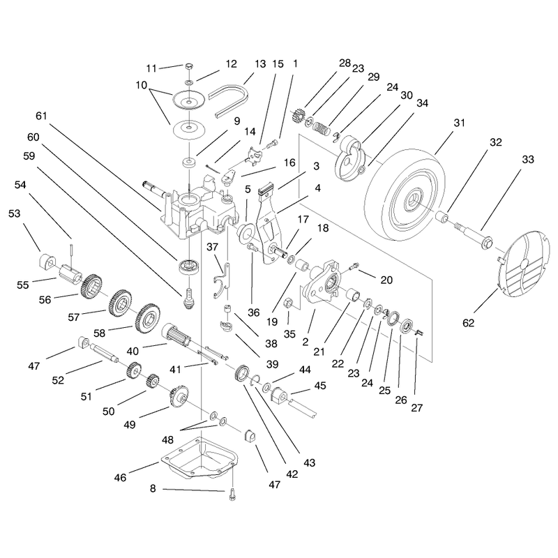 Gear Case Assembly