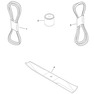 MVP Filter Belt and Blade Kit No 112-5004