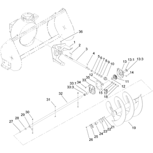 Auger and Gearcase Assembly