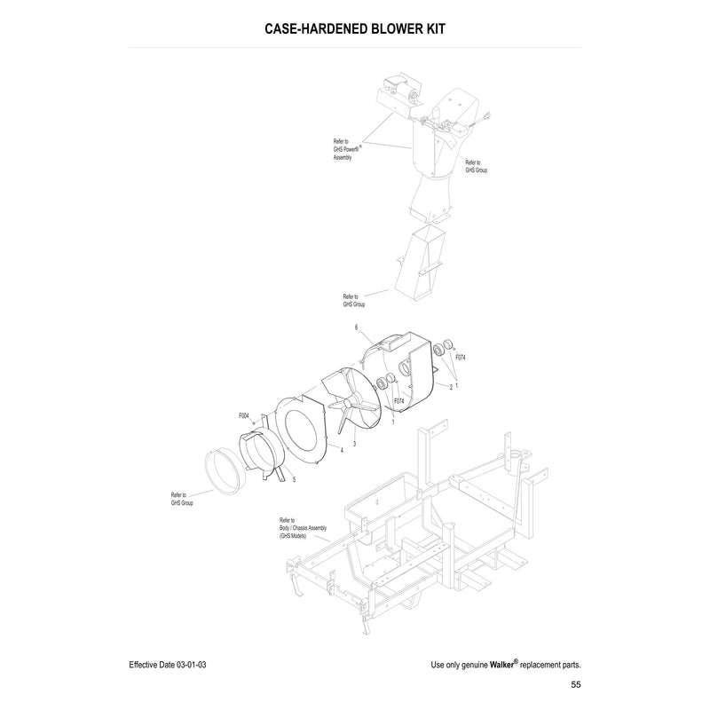 CASE-HARDENED BLOWER KIT