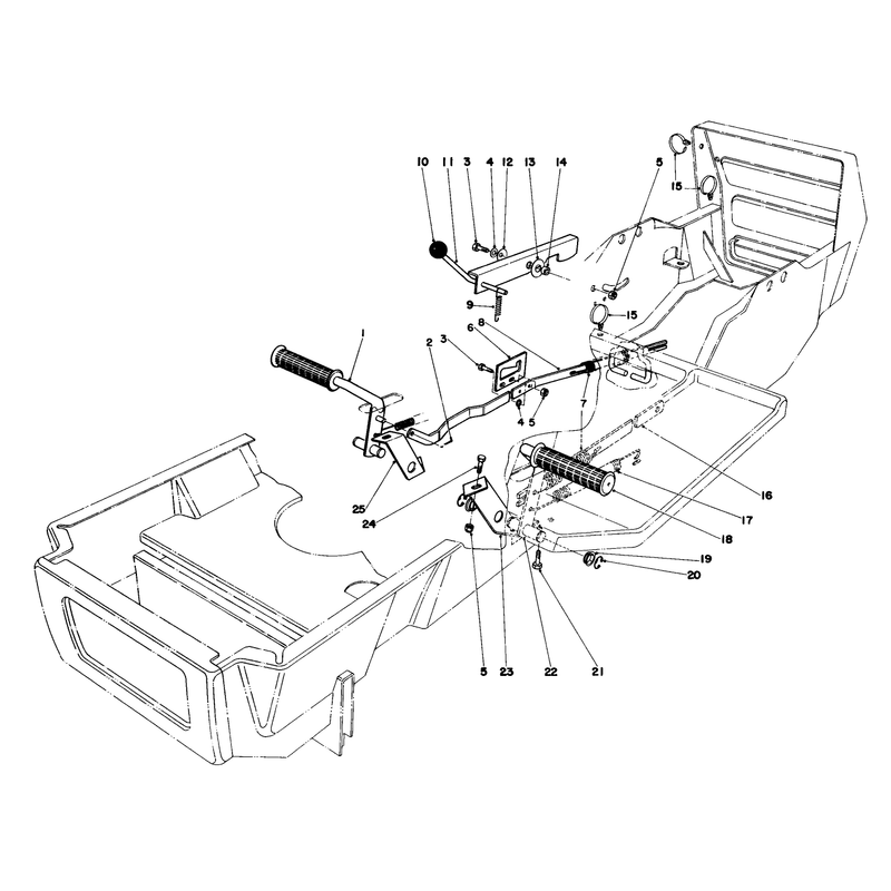 Brake & Clutch Pedal Assembly