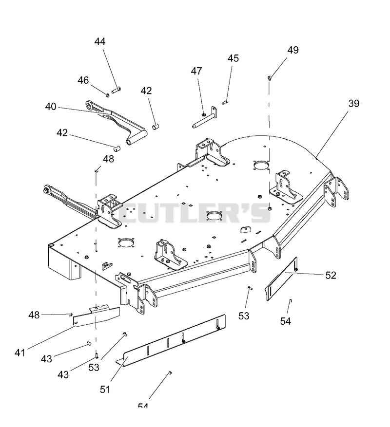 Deck and Deck Mount - 60 Inch