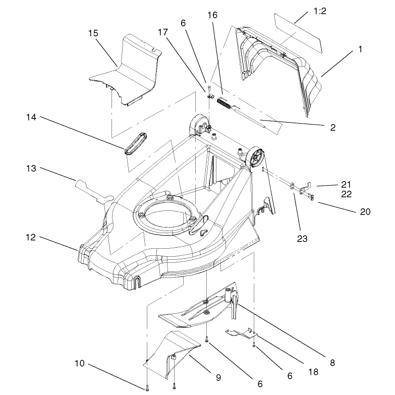 Deck and Kicker Assembly