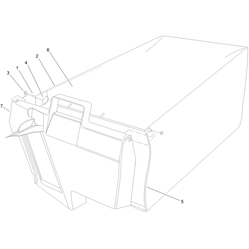 Grass Bag Assembly No 121-1391