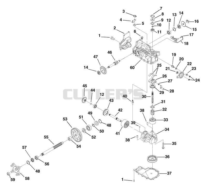 Hydrostatic Transaxle - Right