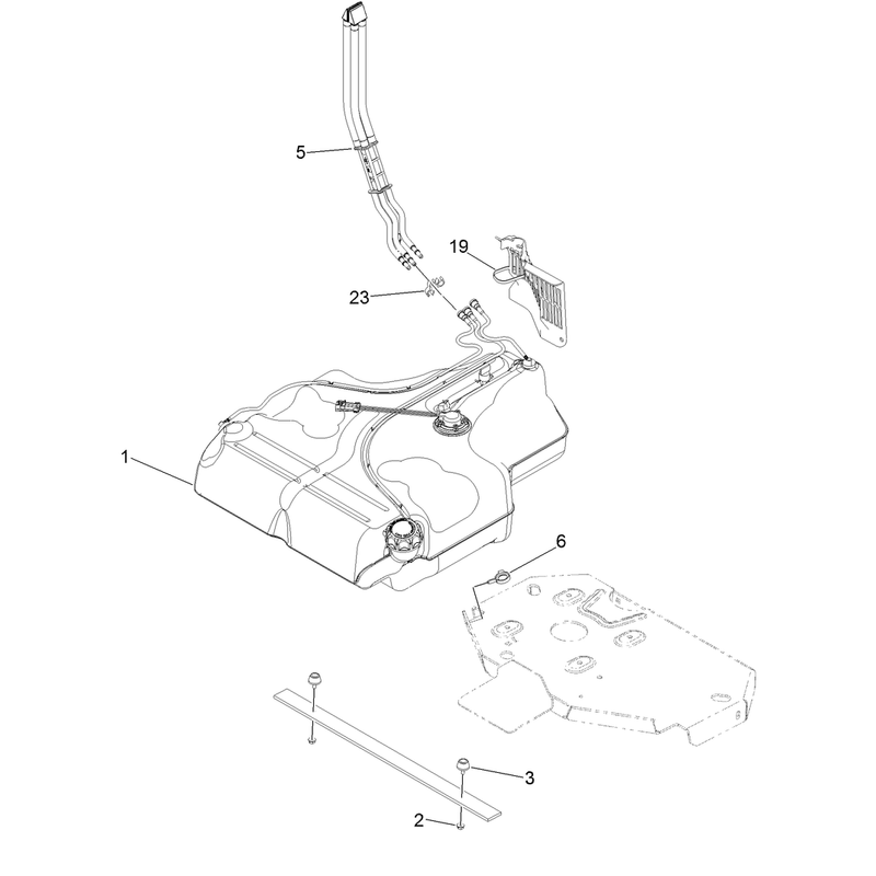 Fuel Tank Mounting Assembly