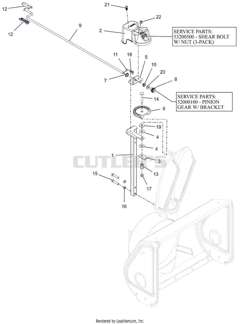 Discharge Chute Controls