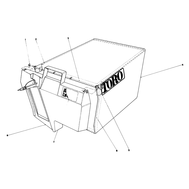 Grass Bag Assembly No 11-0189