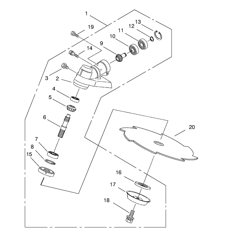 Gearcase Assembly