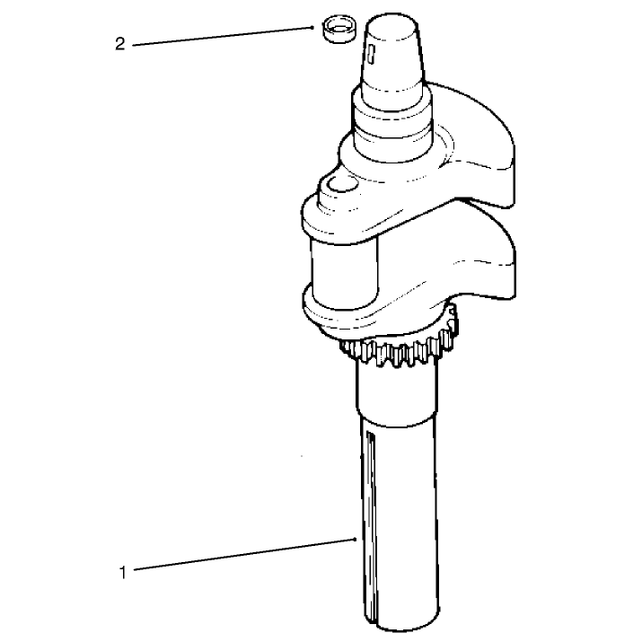 Crankshaft Kohler Cv20s-Ps65531 and Ps65532