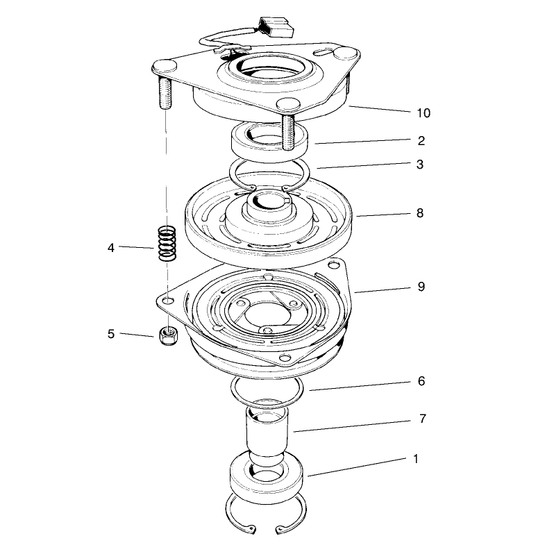 ClutchBrake Assembly No 54-3200