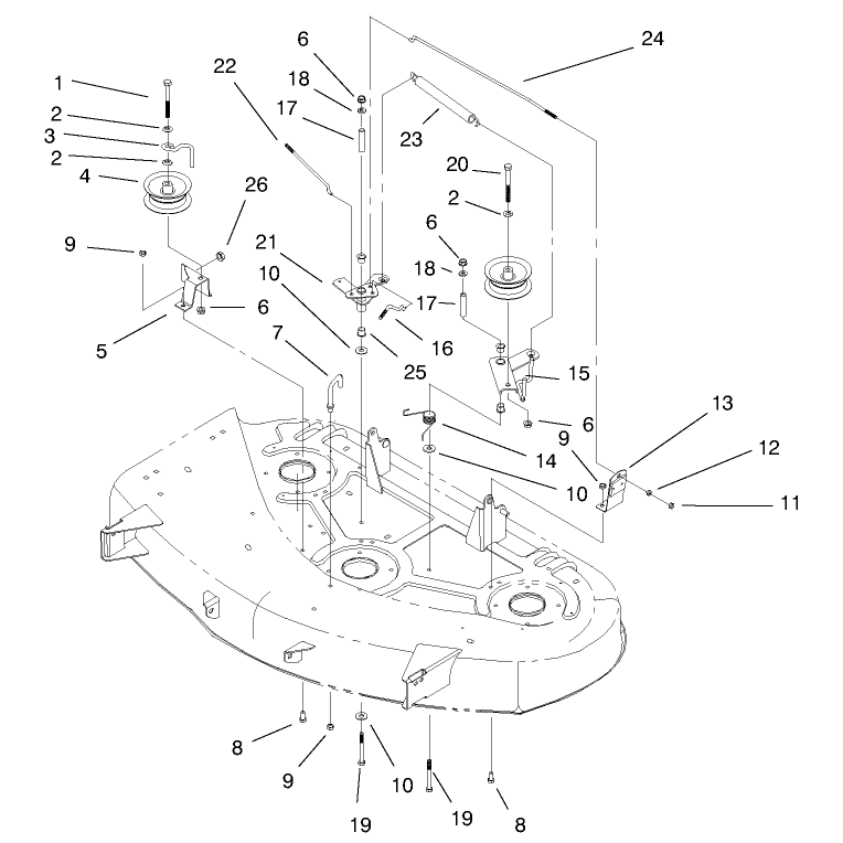 Brake & Idler Assembly