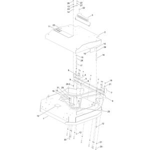 32in Deck Assembly