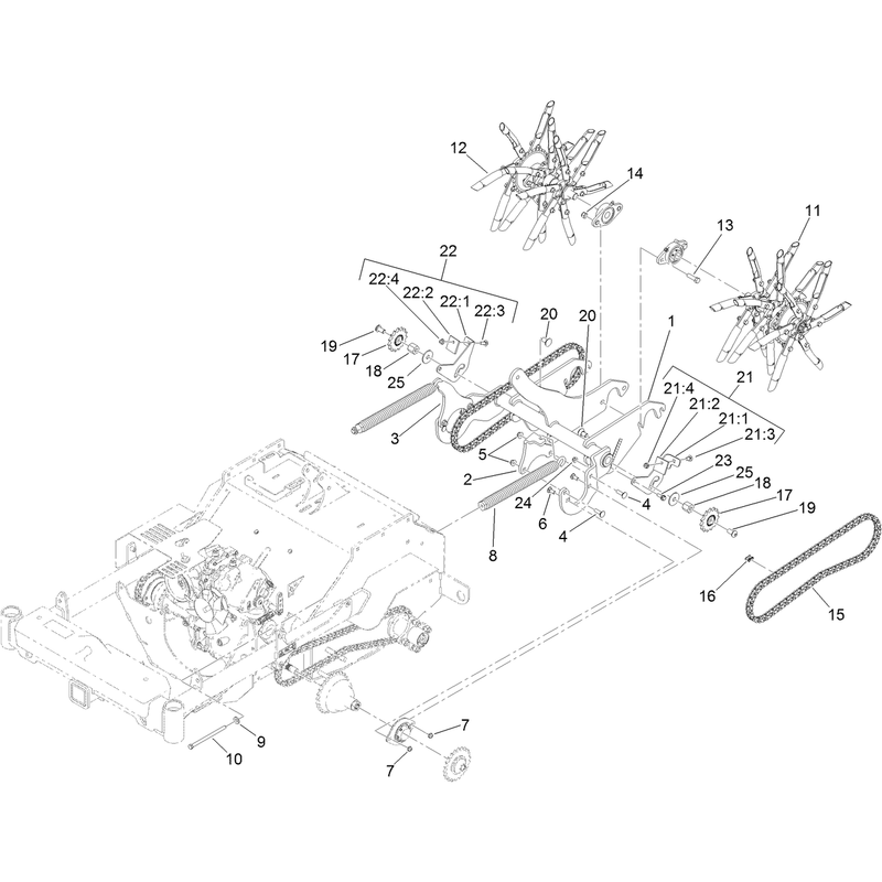 Tine Assembly
