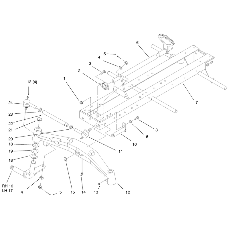 Frame Front Axle