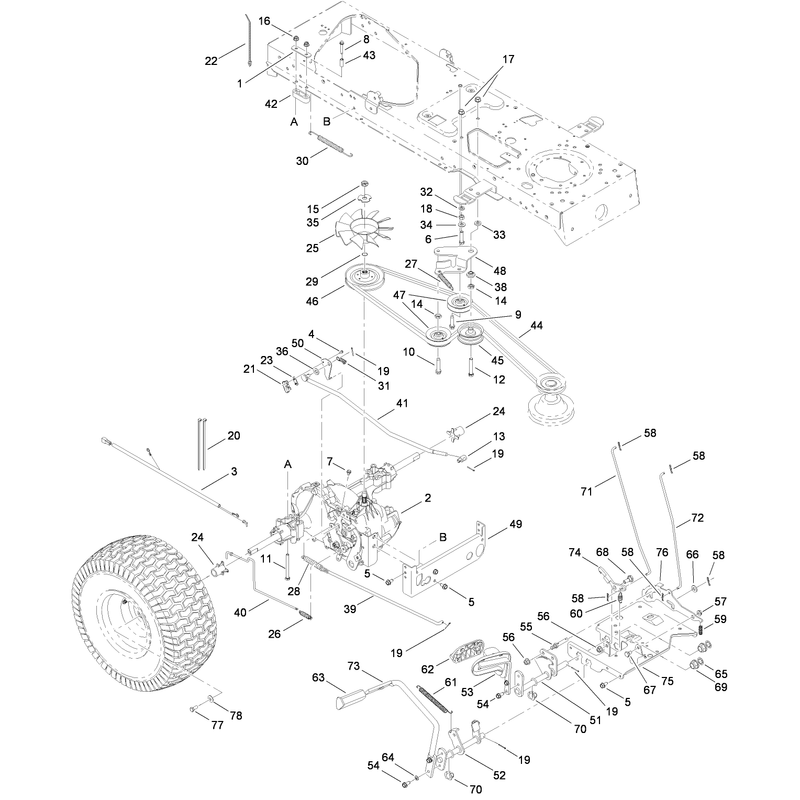 Transmission and Belt Assembly