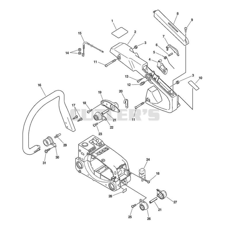 HANDLES, THROTTLE CONTROL