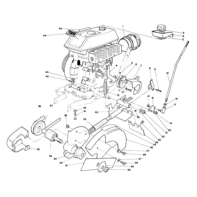 Engine & Blade Assembly
