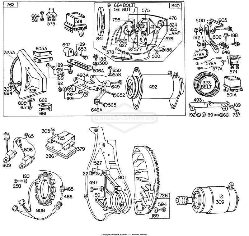 Electric Starter, Misc Elect