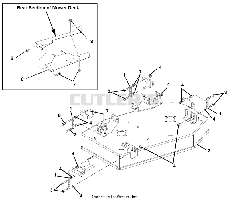 Deck and Mounting Brackets