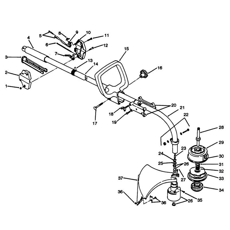 Handle Assembly Model No. 51638