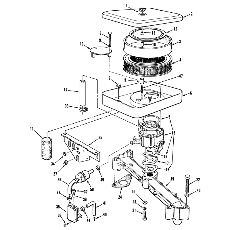 Air Cleaner And Fuel System