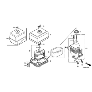 AIR CLEANER (1) (DUAL)