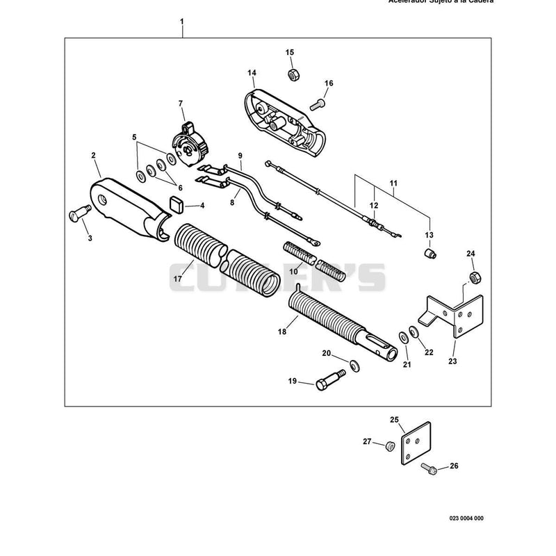 Hip Mount Throttle
