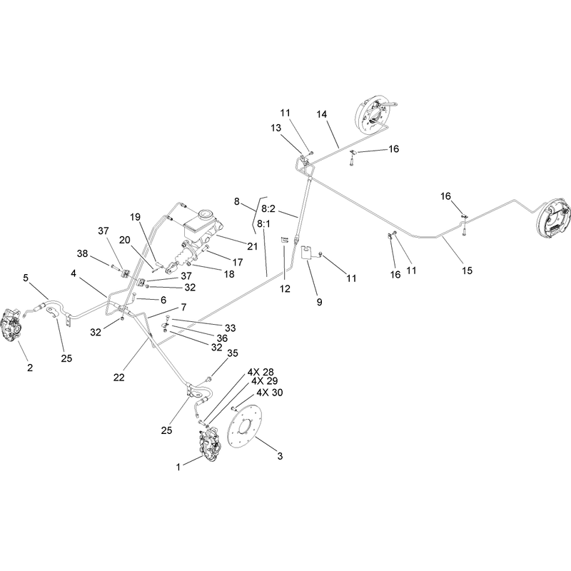 Hydraulic Brake Assembly
