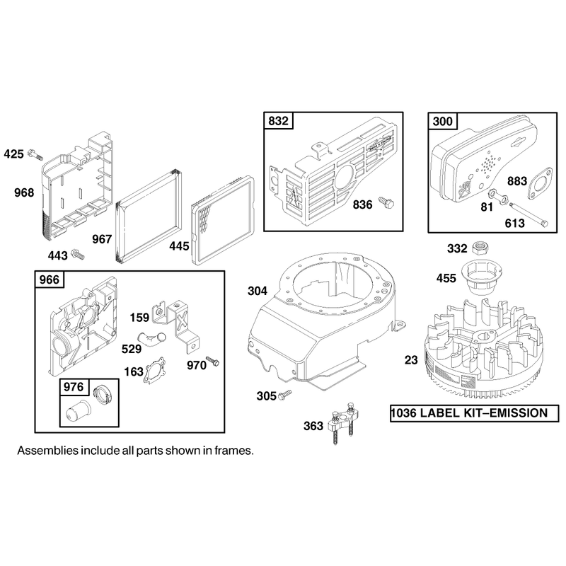 Engine Briggs and Stratton Model 12j802-2368-E1