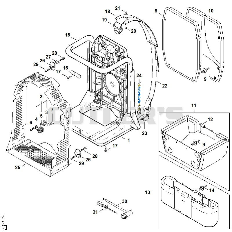 Backplate