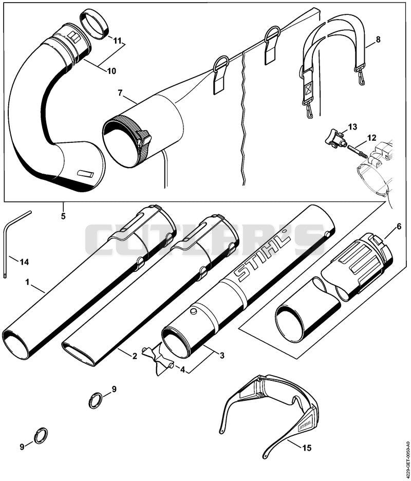 Nozzle, Vacuum attachment