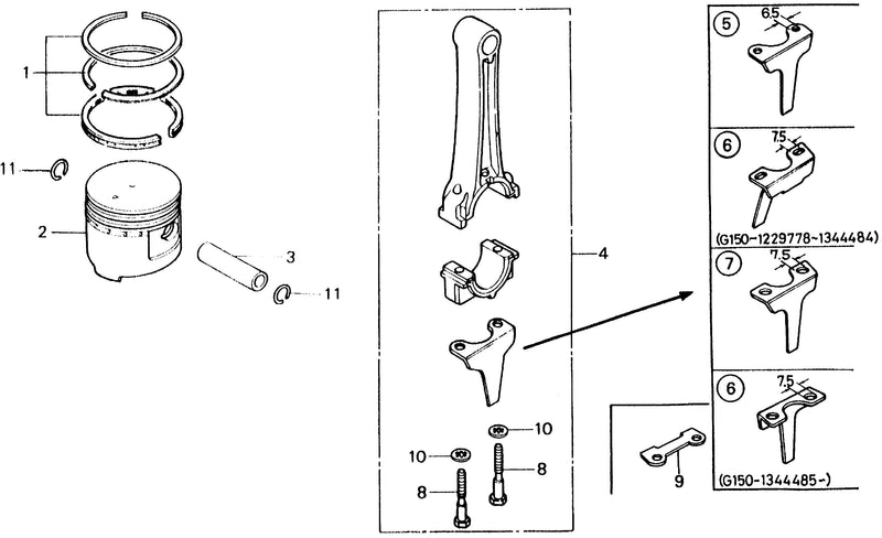 PISTON@CONNECTING ROD