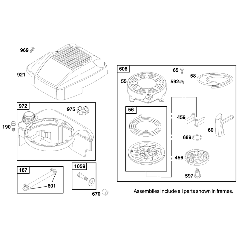 Engine Briggs and Stratton Model 12j802-2368-E1