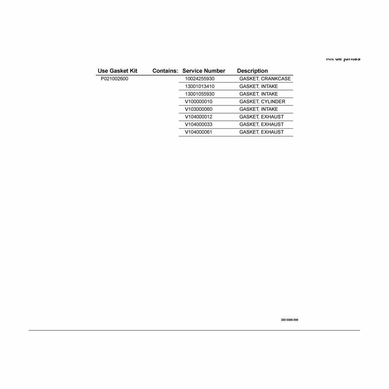 Gasket Kit